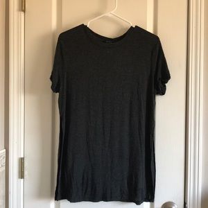 Black, Plain, Forever 21 T- Shirt